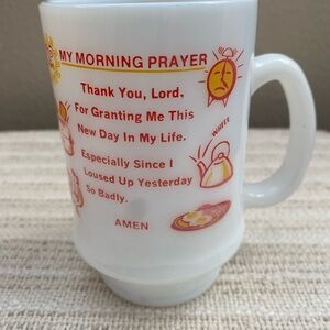 Vintage Morning Prayer Mug